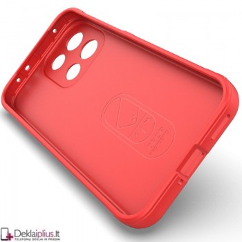 Magic Shield guminis dėklas su kameros apsauga - raudonas (Oneplus Nord 6)